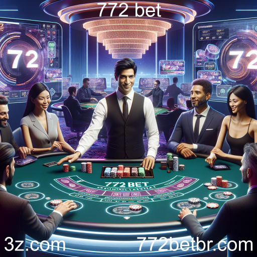 Experiência Imersiva nos Jogos ao Vivo da 772 bet